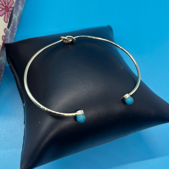 Plunder Janie bracelet-NEW IN BOX~Danty Faux Turquoise~beautiful alone or stack - Picture 7 of 8